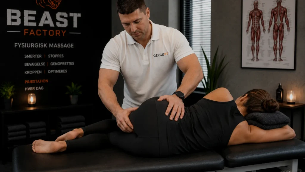 Gerg? Meszaros udf?rer sportsterapi ved l?nd, hofte og balde hos BeastFactory