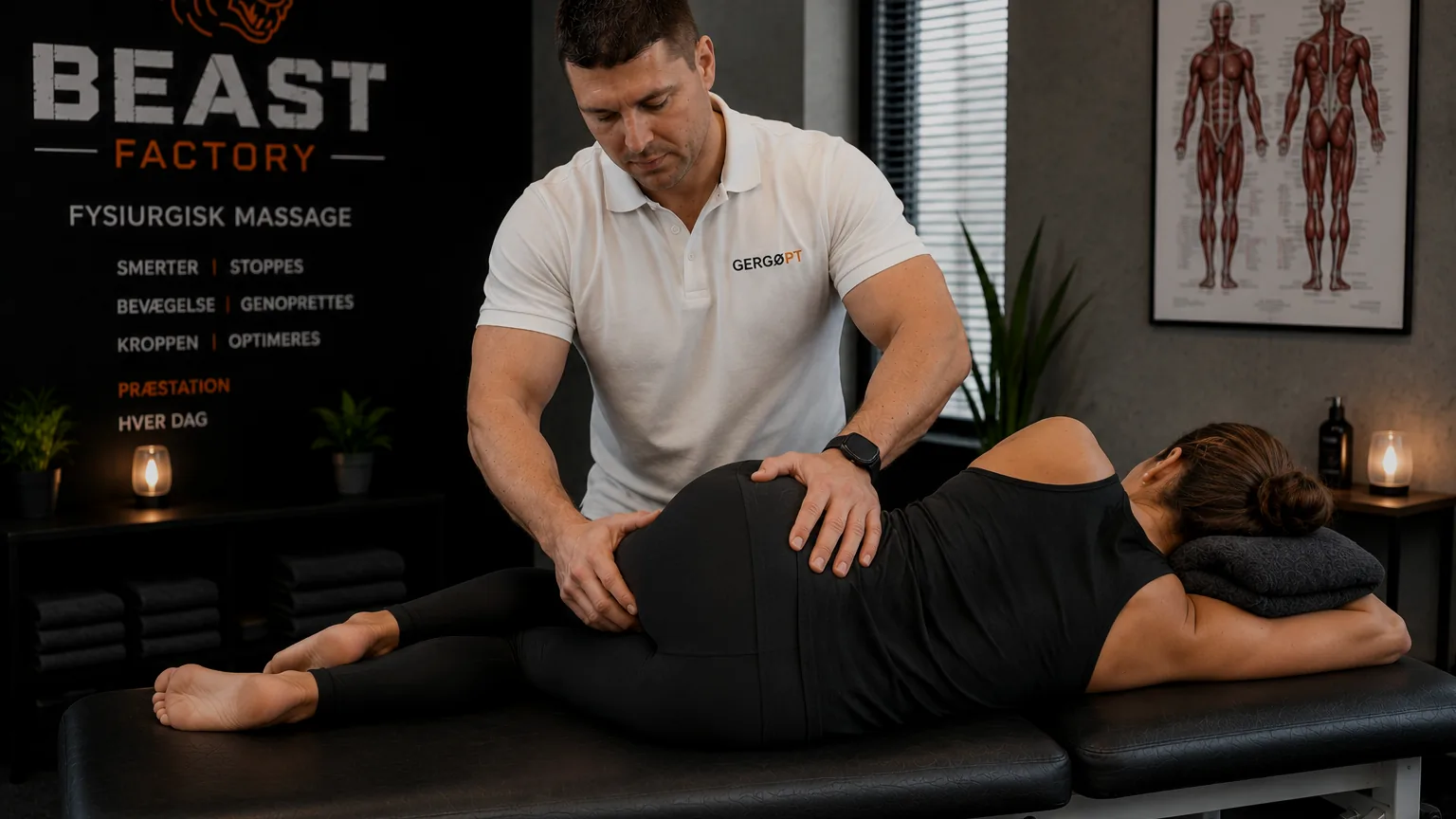 Sportsterapi · Lændesmerter hos BeastFactory