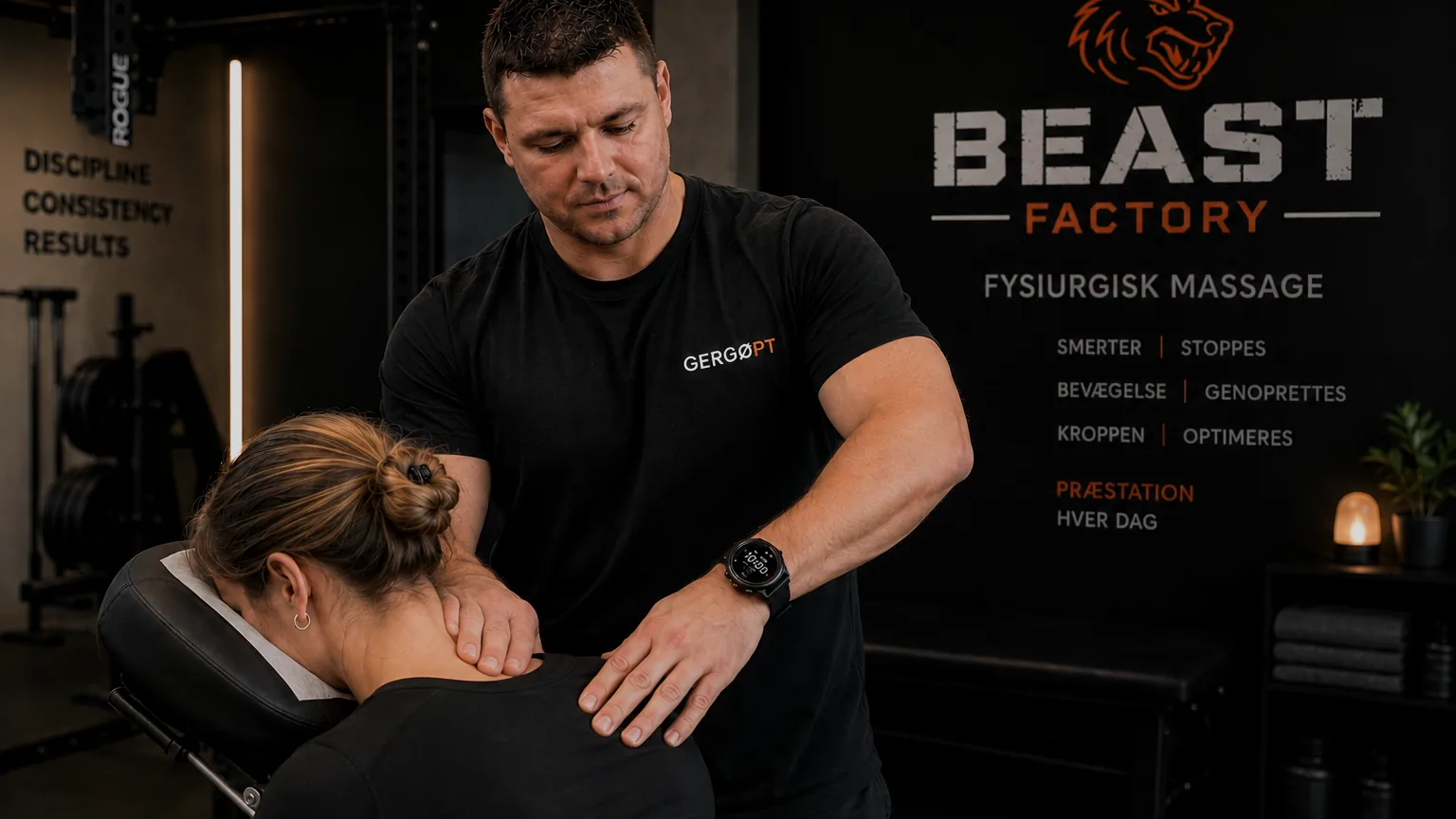 Sportsterapi · Skuldersmerter hos BeastFactory