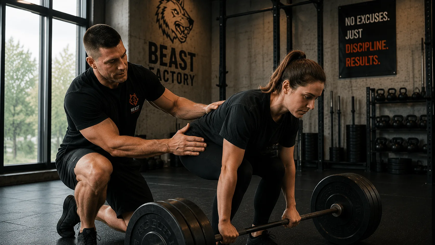 Teknik og sikkerhed ved deadlift hos BeastFactory